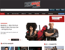 Tablet Screenshot of cinema.jeuxactu.com