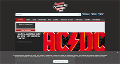 Desktop Screenshot of musique.jeuxactu.com