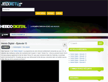 Tablet Screenshot of hebdodigital.blogs.jeuxactu.com