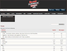 Tablet Screenshot of forums.musique.jeuxactu.com